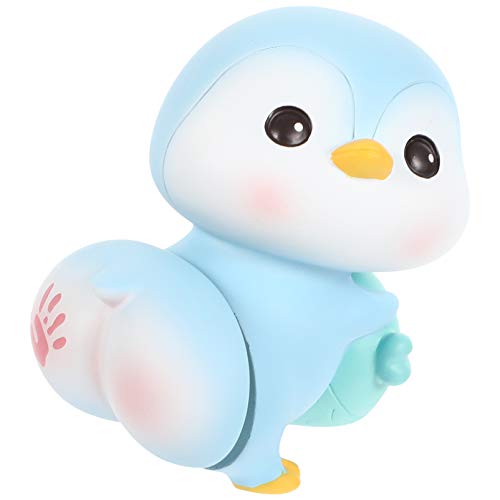 TOYANDONA Coche Sacudiendo La Cabeza Decoración Pingüino Figurilla Tablero de Coche Baile de Juguete Pingüino Cake Toppers Animal Muñeca Escritorio Ornamento