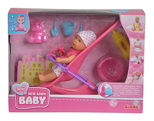 ToyCentre Simba Mini New Born Baby Buggy Set