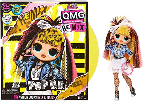 Toys World L.O.L. OMG Remix Pop BB Muñeca de juguete 3+