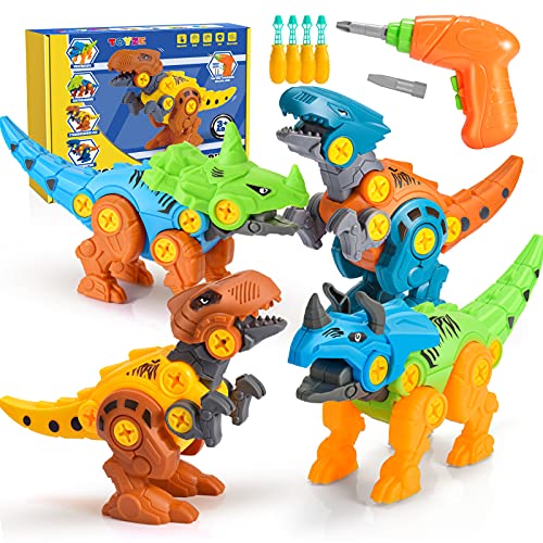 Toyze Dinosaurios Juguetes Niño 3-12 Años,Dinosaurios Jurassic World 3-12 Años Juguetes Chico 3-12 Años Juegos Educativos Niños 3-9 Años Puzzle Dinosaurios Regalos Niñas 3-12 Años