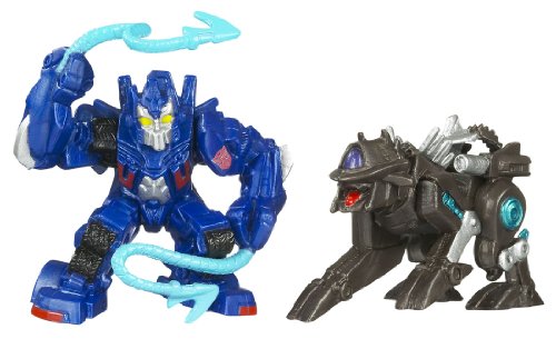 Transformers - 92741 - Revenge of The Fallen - Robot Heroes - Jolt vs. Ravage - circ. 5-6 cm