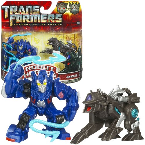 Transformers - 92741 - Revenge of The Fallen - Robot Heroes - Jolt vs. Ravage - circ. 5-6 cm