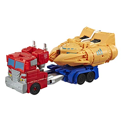 Transformers- Cyberverse Ark Power Optimus Prime (Hasbro E4218EU4) , Color/Modelo Surtido