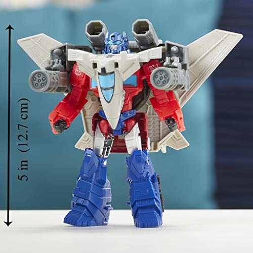 Transformers- Cyberverse Spark Armor Optimus Prime (Hasbro E4328ES0) , Color/Modelo Surtido