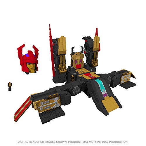 Transformers Generations Selects Black Zarak, Figura de coleccionista Legacy Titan Class de 53 cm