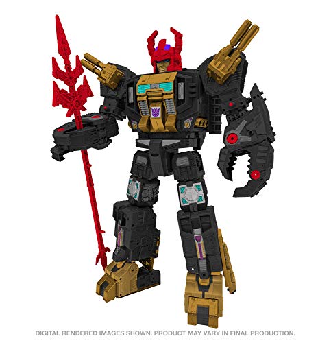 Transformers Generations Selects Black Zarak, Figura de coleccionista Legacy Titan Class de 53 cm