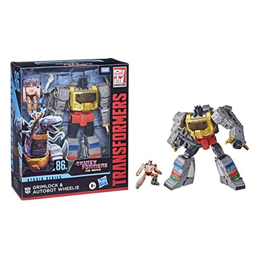 Transformers Generations Studio Series Deluxe 86 Grimlock & Autobot Wheelie (Hasbro F0714ES0)