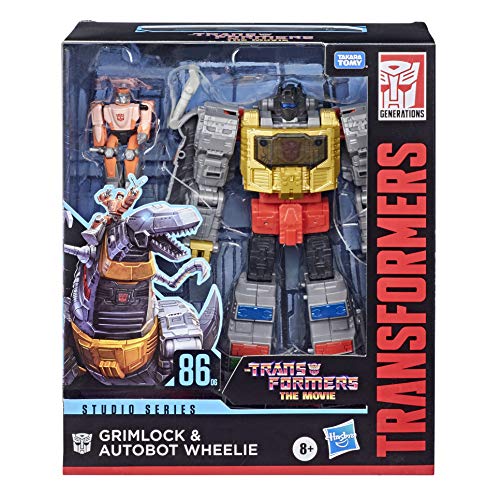 Transformers Generations Studio Series Deluxe 86 Grimlock & Autobot Wheelie (Hasbro F0714ES0)