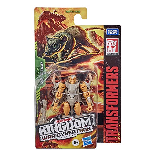 Transformers Juguetes Figura de acción WFC-K2 Rattrap de Generations War for Cybertron: Kingdom Core Class de 8,5 cm, a Partir de 8 años