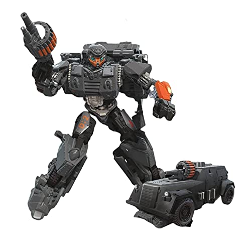 Transformers Juguetes Studio Serie 50 Clase Deluxe El último Caballero Movie Autobot Hot Rod Figura de acción Niños de 8 años y más, 4.7 Pulgadas