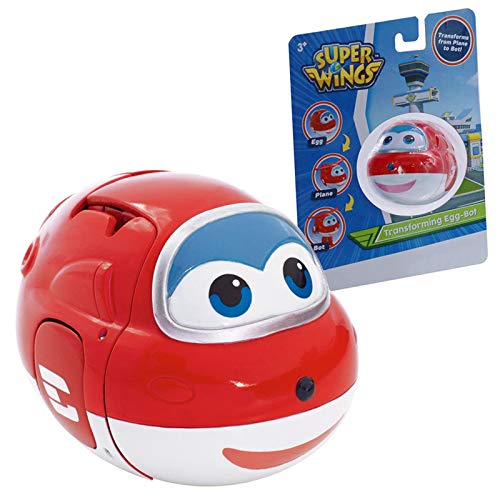 Trǎńsfōrmérs, Super Wings 5 ​​Estilos Transformando Toy Catapult Mini Planos Deformación Aeroplano Robot Huevos Acción y Juguetes Figuras Regalos Niños (Color : E)