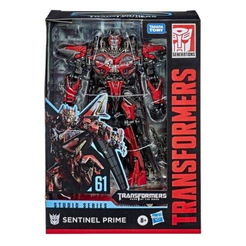 Transformers Toys Studio Series 61 Voyager Class Dark of The Moon Sentinel Prime Figura de acción – Adultos y niños a Partir de 8 años, 6.5 Pulgadas