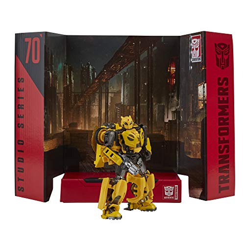 Transformers Toys Studio Series 70 Deluxe Bumblebee B-127 Figura de acción, 8 y Superior, 4.5 Pulgadas