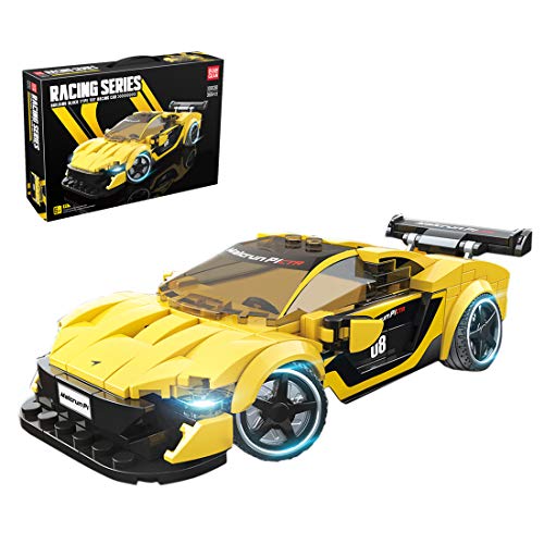 TRCS Juego de construcción de coche de carreras de Speed Champions de 366 piezas, compatible con Lego 75892 McLaren P1