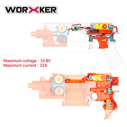 TRCS Worker Flywheel - Kit de actualización para Nerf Stryfe compatible con Nerf