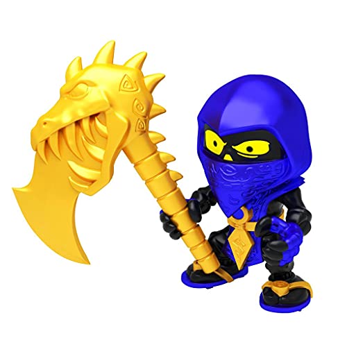 Treasure X - Figuras Ninja serie 6 - Figuras acción, 16 ninja para coleccionar, modelo surtido (Famosa 700016680)