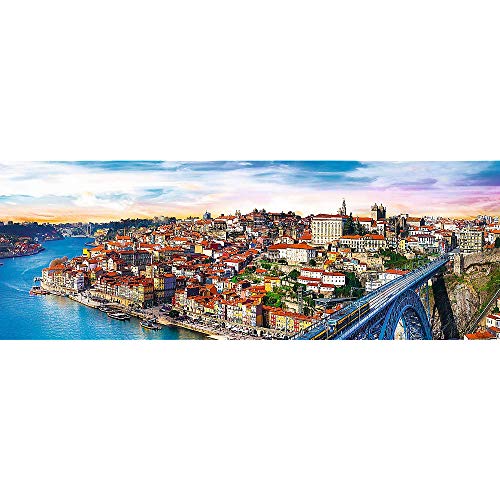 Trefl- Porto, Portugal 500 Teile, Panorama, Premium Quality, für Erwachsene und Kinder AB 10 Jahren Puzle, Color Coloreado (29502)