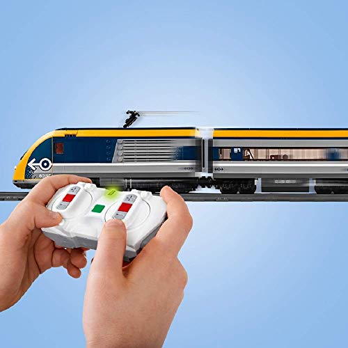 Tren Pasajeros City 60197 Construcciones, juguete compatible con Lego