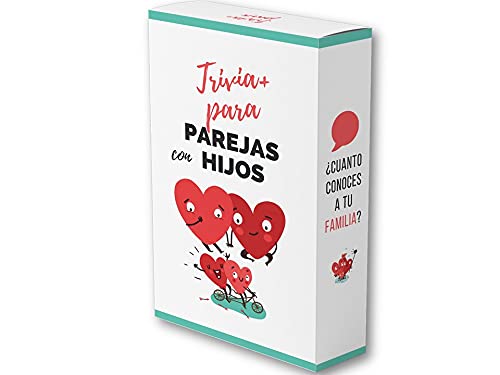 |Trivia Parejas con Hijos Edición Mejorada | Especial Familias | Juego Familiar Muy Divertido |250 Preguntas para familias llenas de Bulos, Retos y Verdades