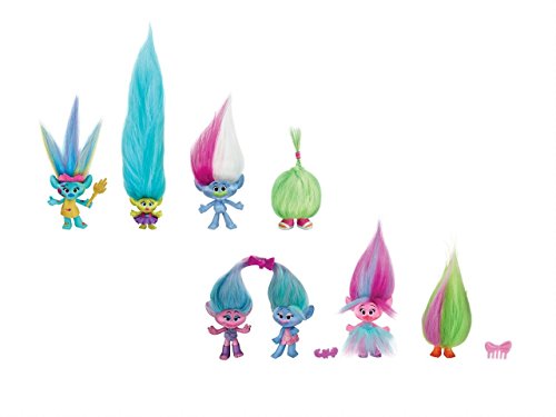 Trolls - Pack de 4 muñecos (Hasbro B6557EU40)