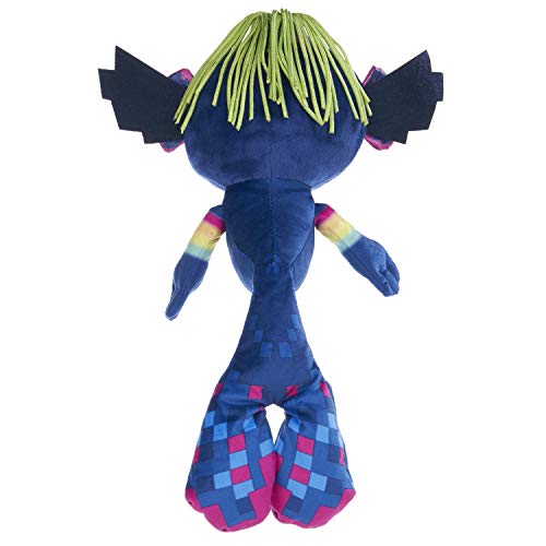 TROLLS-Posh Paws World Tour King-Carro de Peluche (25 cm) 37537