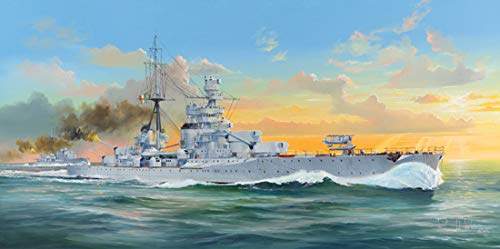 Trumpeter 05347 Modelo Kit Italiano Heavy Cruiser Zara