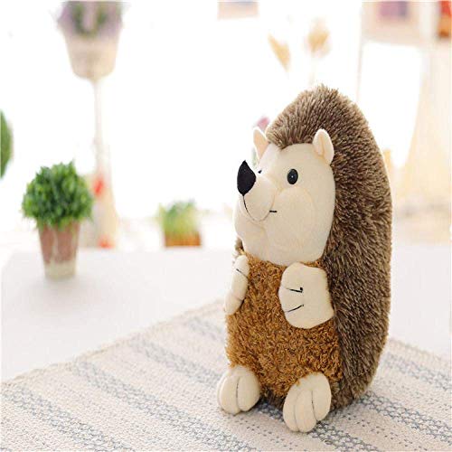 Turtle Story Xwywp Toys Soft Hedgehog Animal Soft Hedgehog Animal Muñeca Relleno Peluche Juguete niño Niños Inicio Kawaii Niños para Regalo Niños Muñecas 17cm JXNB (Size : 22CM)