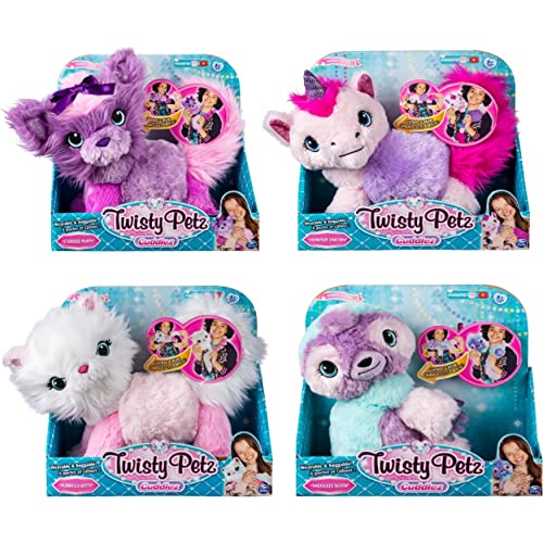 Twisty Petz TPZ PLH Twisty Unicorn Plush GML, 6053748, multicolor , color/modelo surtido