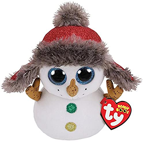 TY - Beanie Boos Buttons - Muñeco de Viene 15cm - Navidad (36219TY)