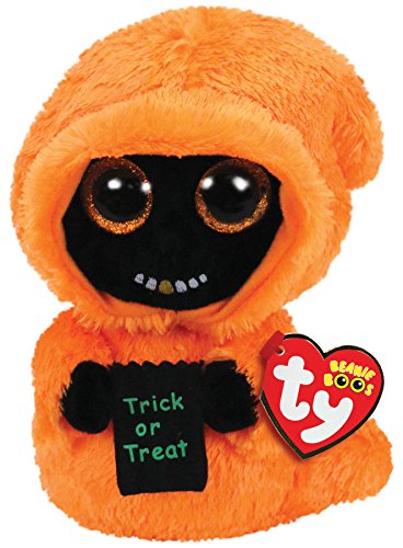 Ty- Beanie Boos Grinner - Demonio necrófago naranja 23cm - Halloween (36411TY), Color , color/modelo surtido