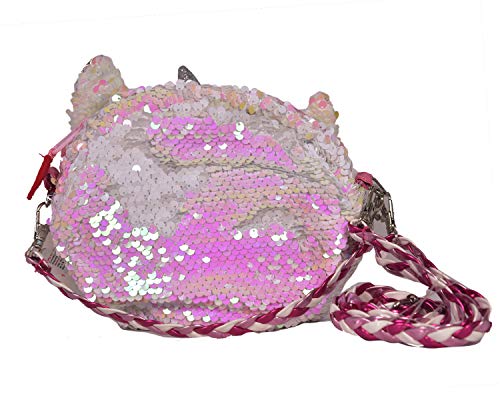 Ty - Bolso Bandolera de Peluche de 20 cm, Diamond la Unicornio, TY95132, Multicolor