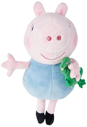 Ty Peppa Pig - Peluche de George con Dinosaurio