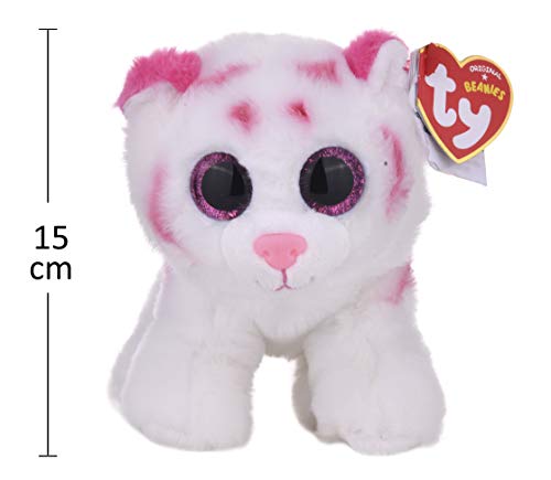 TY- Tabor Peluche, juguete, Color blanco/rosa, 15 cm (United Labels Ibérica 42186TY) , color/modelo surtido