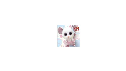 Ty UK Ltd- Nina Mouse with Tutu Beanie Boo Peluche, Multicolor (36365)