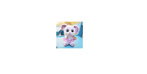 Ty UK Ltd- Nina Mouse with Tutu Beanie Boo Peluche, Multicolor (36365)