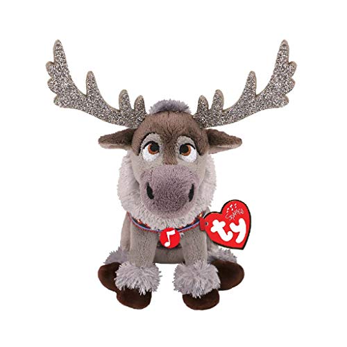 Ty UK Ltd Sven Reindeer-Frozen 2-Disney-Reg Peluche, multicolor (41097)