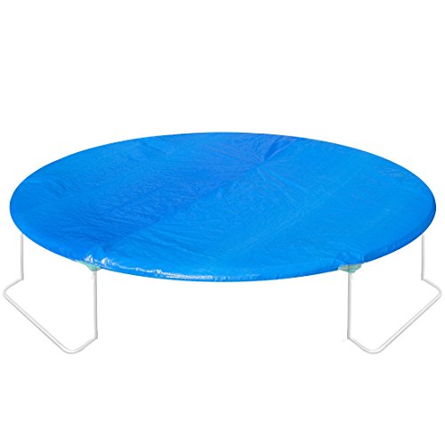 Ultrasport Cama elástica de Jardín, Set con Superficie de Salto, Red de Seguridad, Postes Acolchados y Cubierta del Borde, Resistente a la Intemperi, Unisex,Springs o sistema de cuerdas elástico