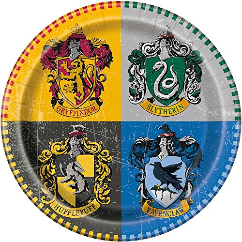 Uni que Set cumpleano Harry Potter Decoración Cumpleaños 16 Niños (16 Platos, 16 Tazas, 20 servilletas,1 Mantel) Fiesta para 16 Niños