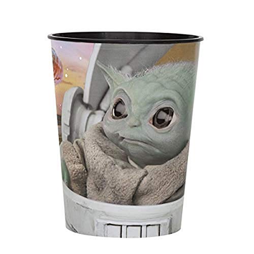 Unique Industries Star Wars Mandalorian - The Child - Plastic Favor Cup (1 Unit)