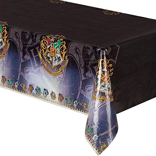 Unique Party - Mantel de Plástico - 2,13 m x 1,37 m - Diseño de Harry Potter (59103)