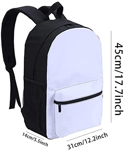 Unisex School Ruksack Vampire 3D Impreso Niños Escuela Mochila Escuela Bolsas de Lona Bolsas Vintage Mochila Unisex Mochila