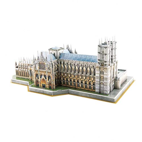 University Games 7685 National Geographic Abbey - Puzle 3D, Multicolor