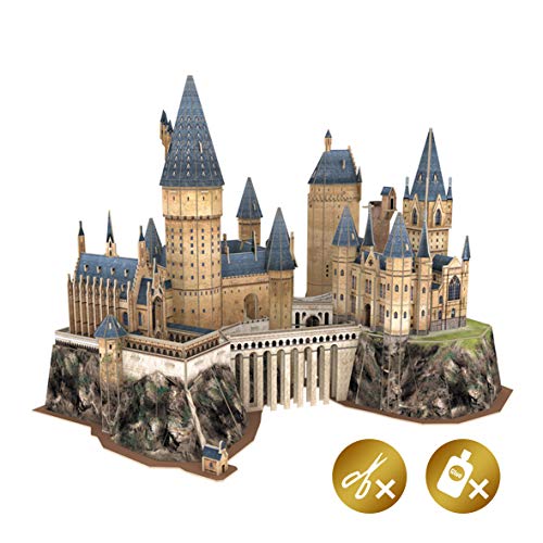 University Games- Rompecabezas 3D del Castillo de Hogwarts de Harry Potter (Paul Lamond Games 7565)