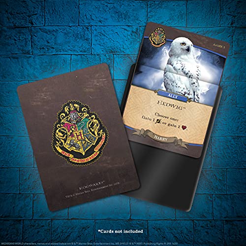 USAopoly- Harry Potter Hogwarts Battle Card Sleeves (160 Unidades) (SL010-400-002000-50)