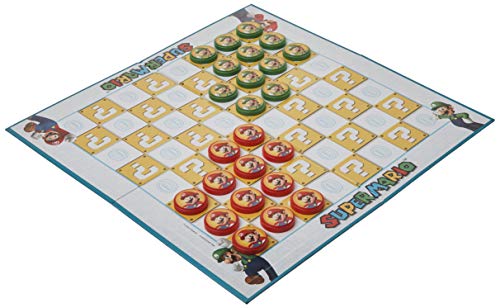 USAopoly USOCK005191 Bros Super Mario Checkers, colores variados , color/modelo surtido