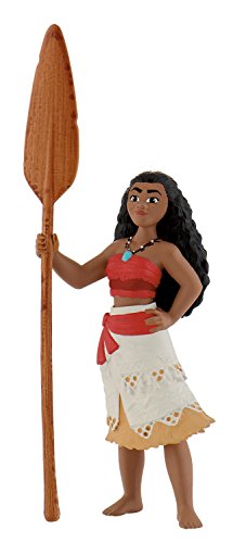 Vaiana Disney Moana Oceania 13185-Figura de Juego, Walt, Figura Pintada a Mano, sin PVC, para Que los niños jueguen con imaginación, Multicolor (Bullyland 13185)