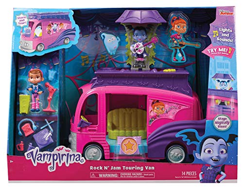 Vampirina Flair Rock N' Jam Touring Van, Multicolor, 34.9x45.7x17.8 cm Leisure Products 78126