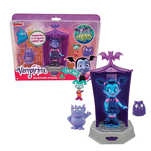 Vampirina VAM01 - Juego de habitación luminosa y sonoro con figuras que se iluminan en la habitación luminosa, juguete para niños a partir de 3 años