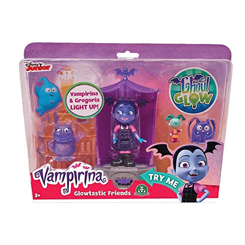 Vampirina VAM01 - Juego de habitación luminosa y sonoro con figuras que se iluminan en la habitación luminosa, juguete para niños a partir de 3 años