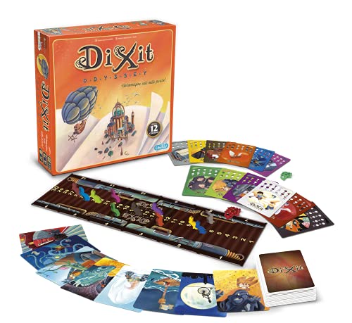 Varie Asterión 8005 - Dixit Odyssey, Italiano Edition. Juego de Mesa [Nueva versión]